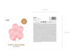 Picture of LATEX BALLOONS HAPPY BIRTHDAY BABY PINK 12 INCH - 6 PACK